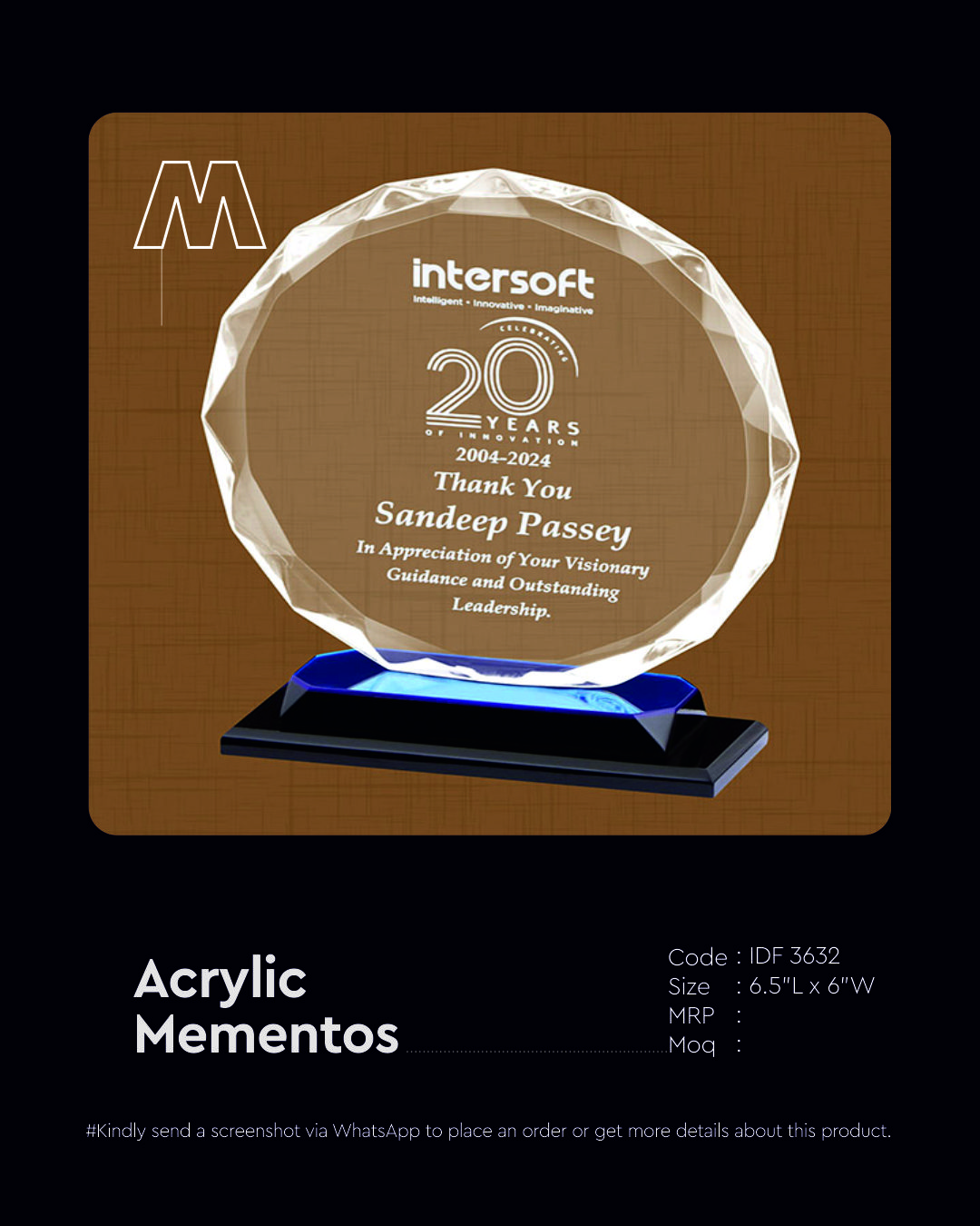 acrylic mementos acrylic mementos