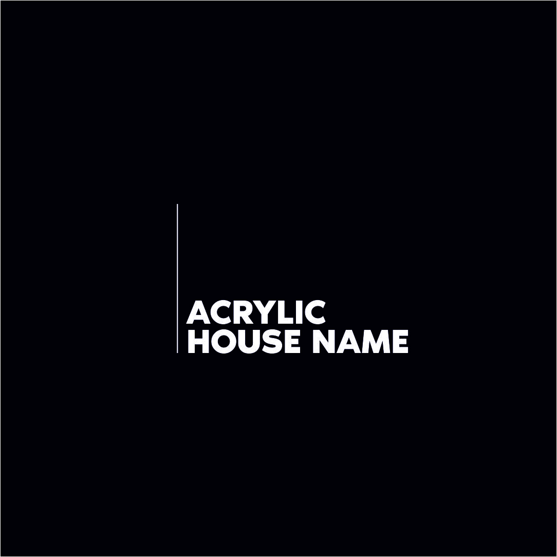 house name board