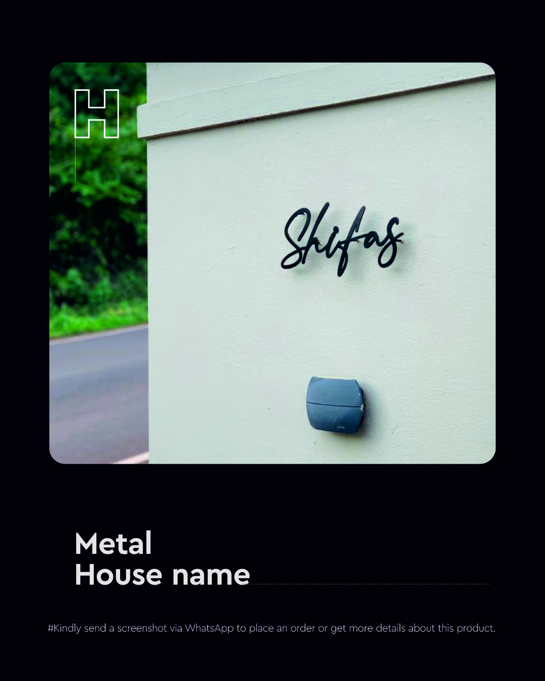 metal house name metal house name